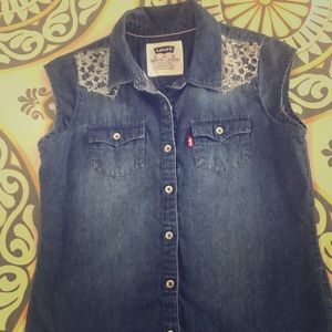 Girls Levi's button up